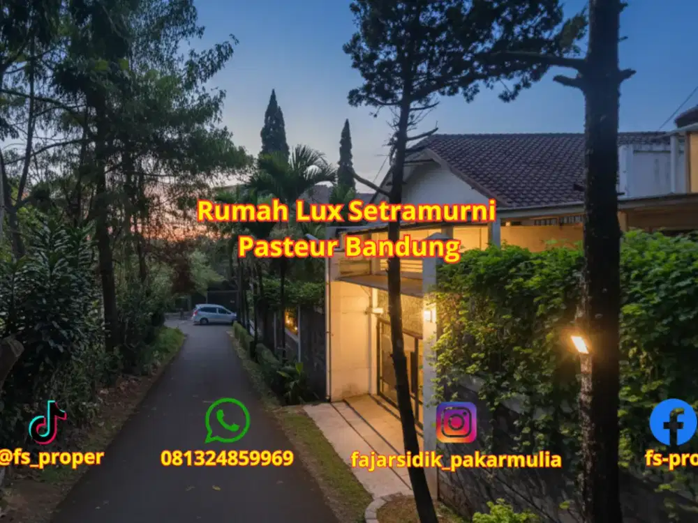 Rumah Mewah Siap Huni di Kawasan Paling Strategis Bandung Utara