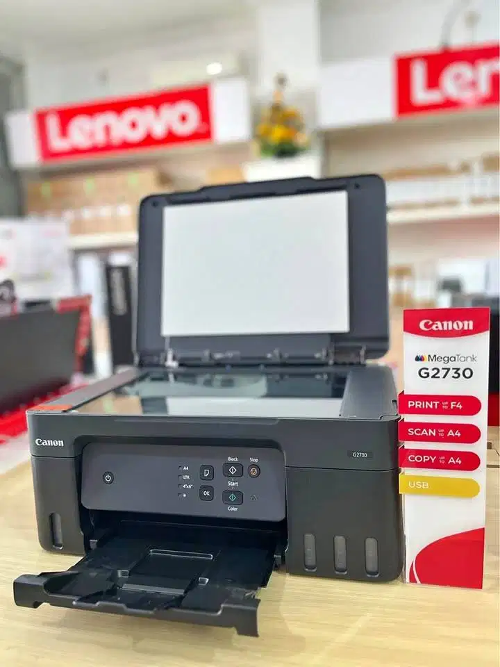 PRINTER CANON G PIXMA G2730 printer baru (original ink)