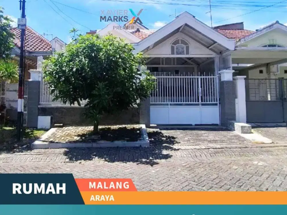 Dijual Rumah di Kawasan Elite Araya Malang Dekat Plaza Araya