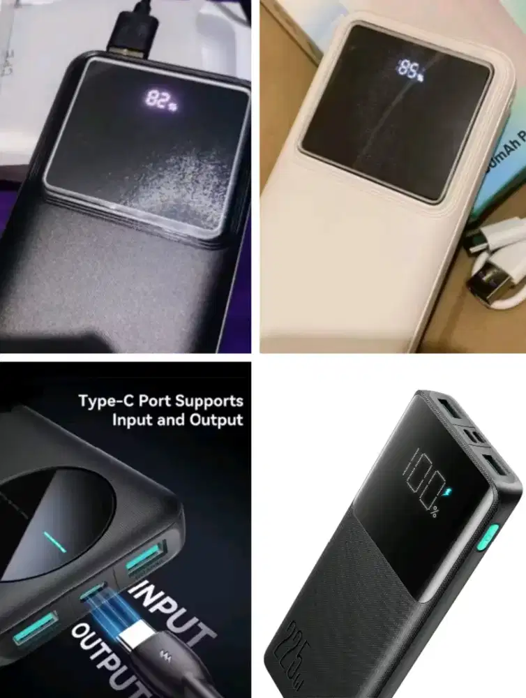 powerbank fast charge 2,4-3A