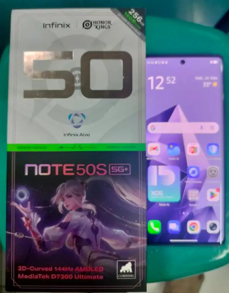INFINIX NOTE 50S 5G 8+8/256Gb FULLSETT