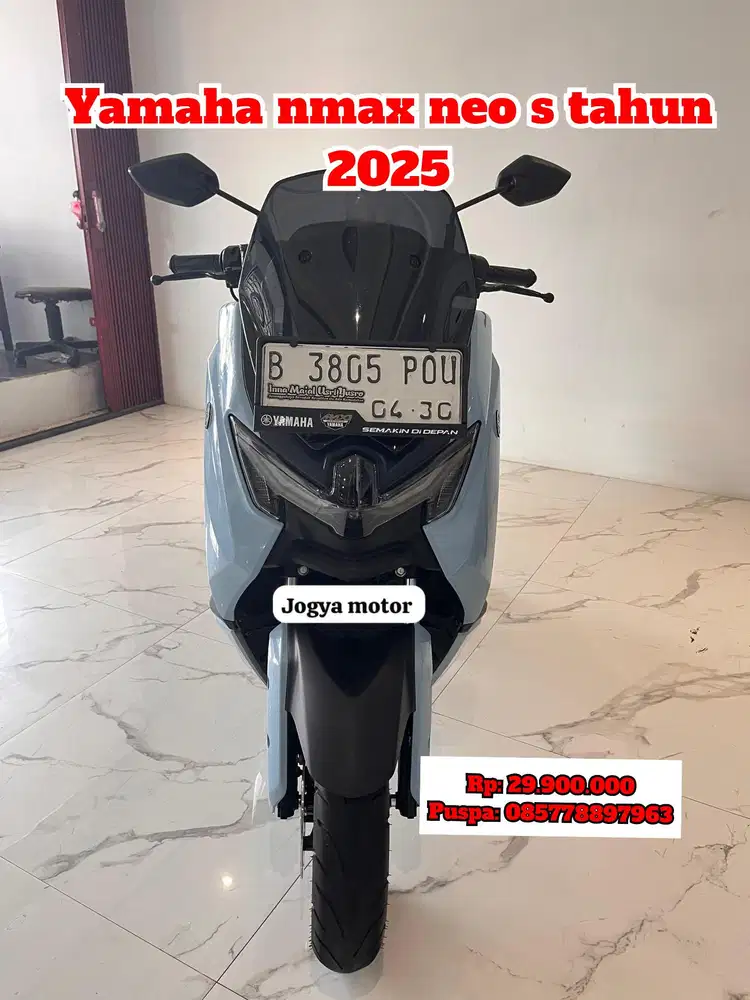 (B) Yamaha nmax neo s tahun 2025