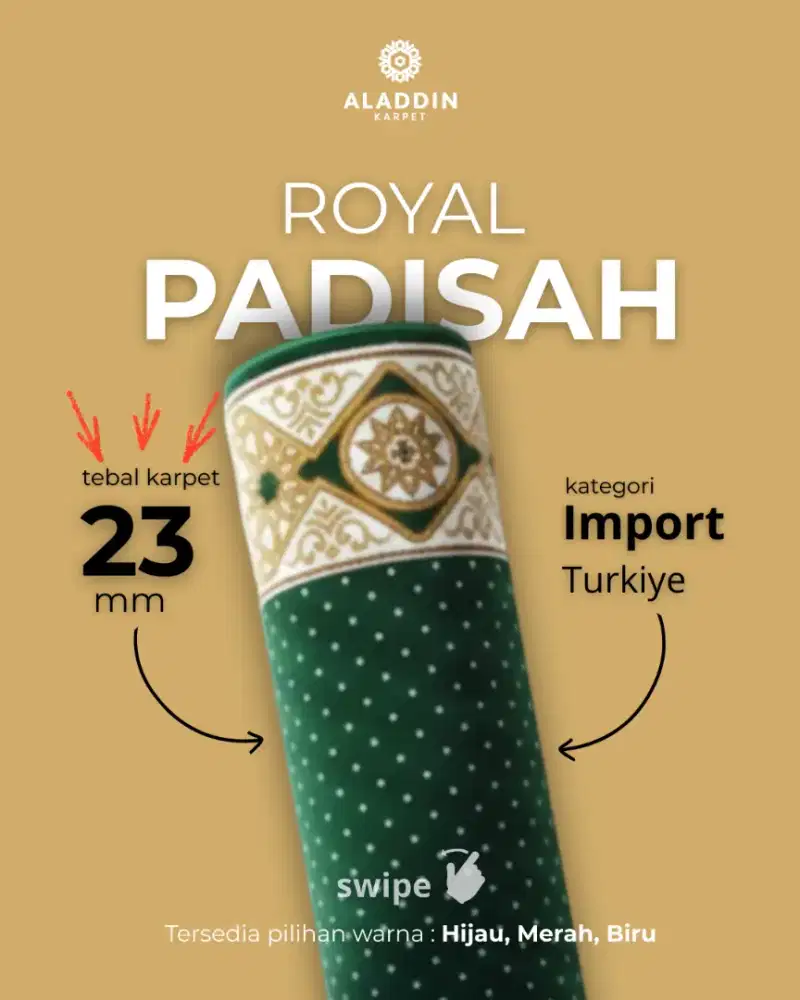 Promo Akhir Tahun: Karpet Masjid Harga Paling Murah (Stok Terbatas)!