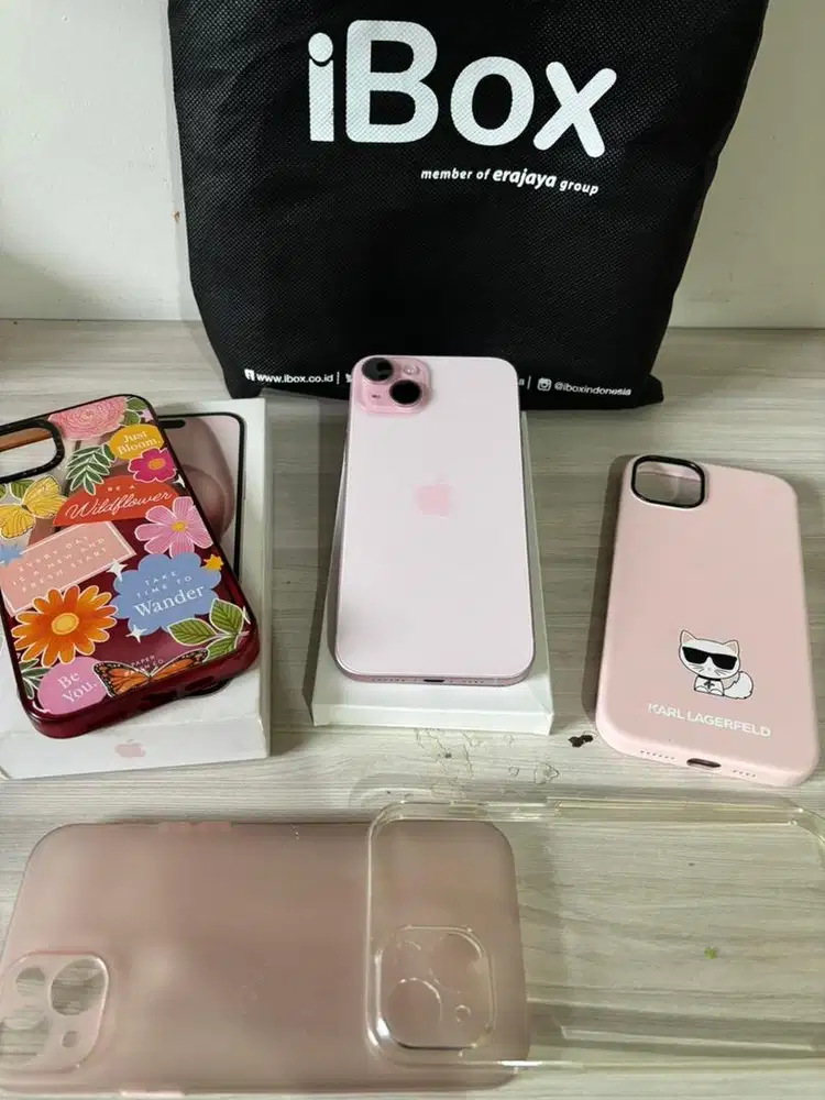 Iphone 15 Plus 128 Pink Mulus Bgt Fullset