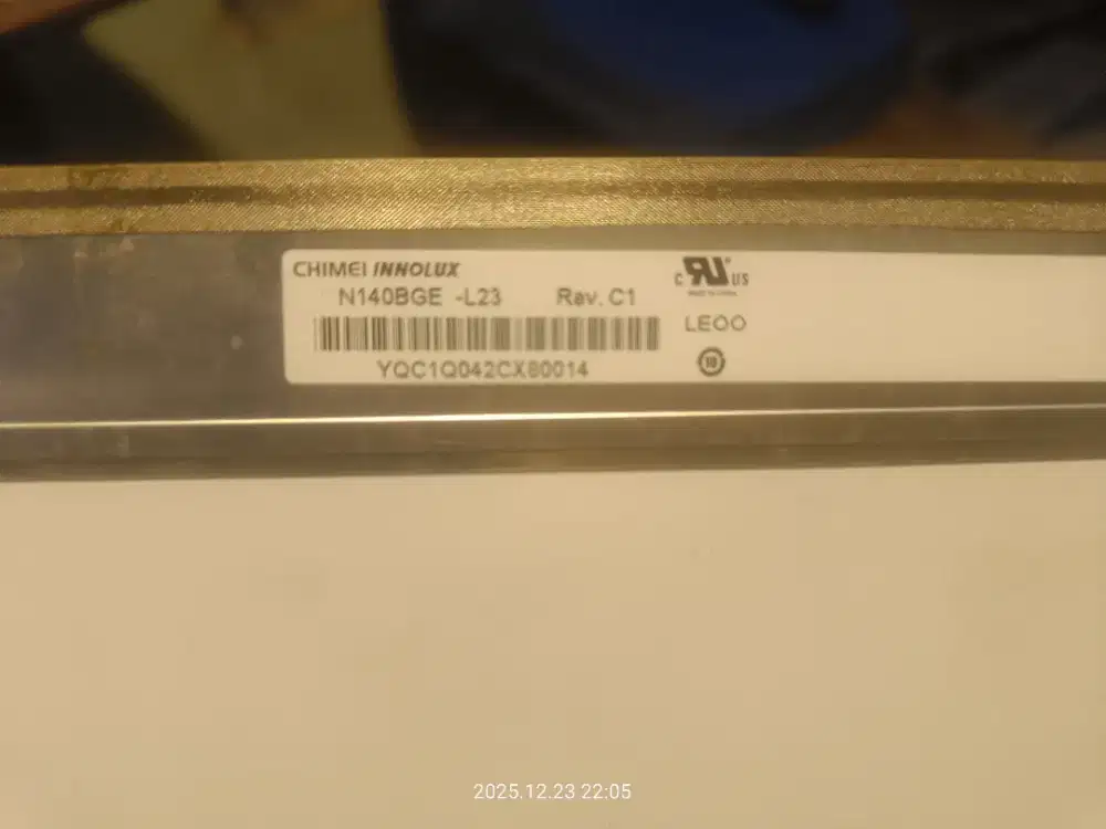 LCD LED laptop 14 tebal 40 pin