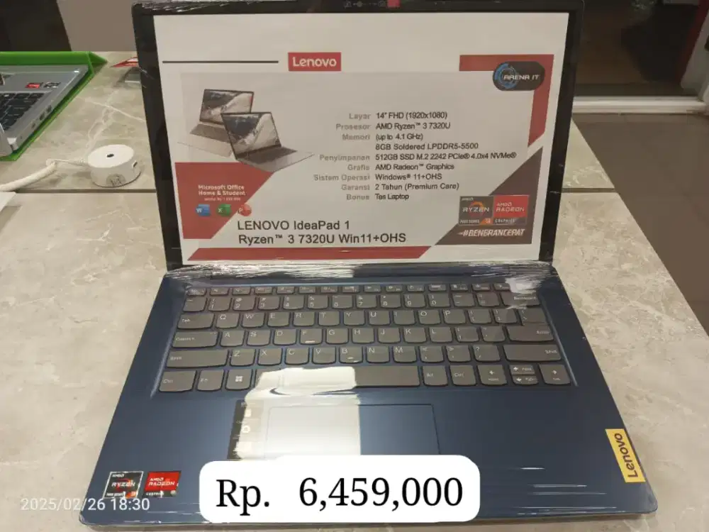 PROMO KREDIT LAPTOP LENOVO BUNGA 0% GRATIS 1X ANGSURAN