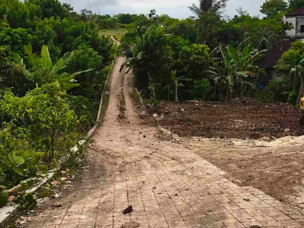 dijual tanah second floor ocean view kawasan Ungasan Badung Bali