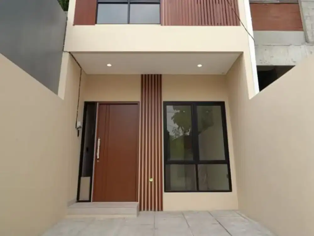 Dijual Rumah Modern 3KT di Brand Kav DKI Meruya Utara