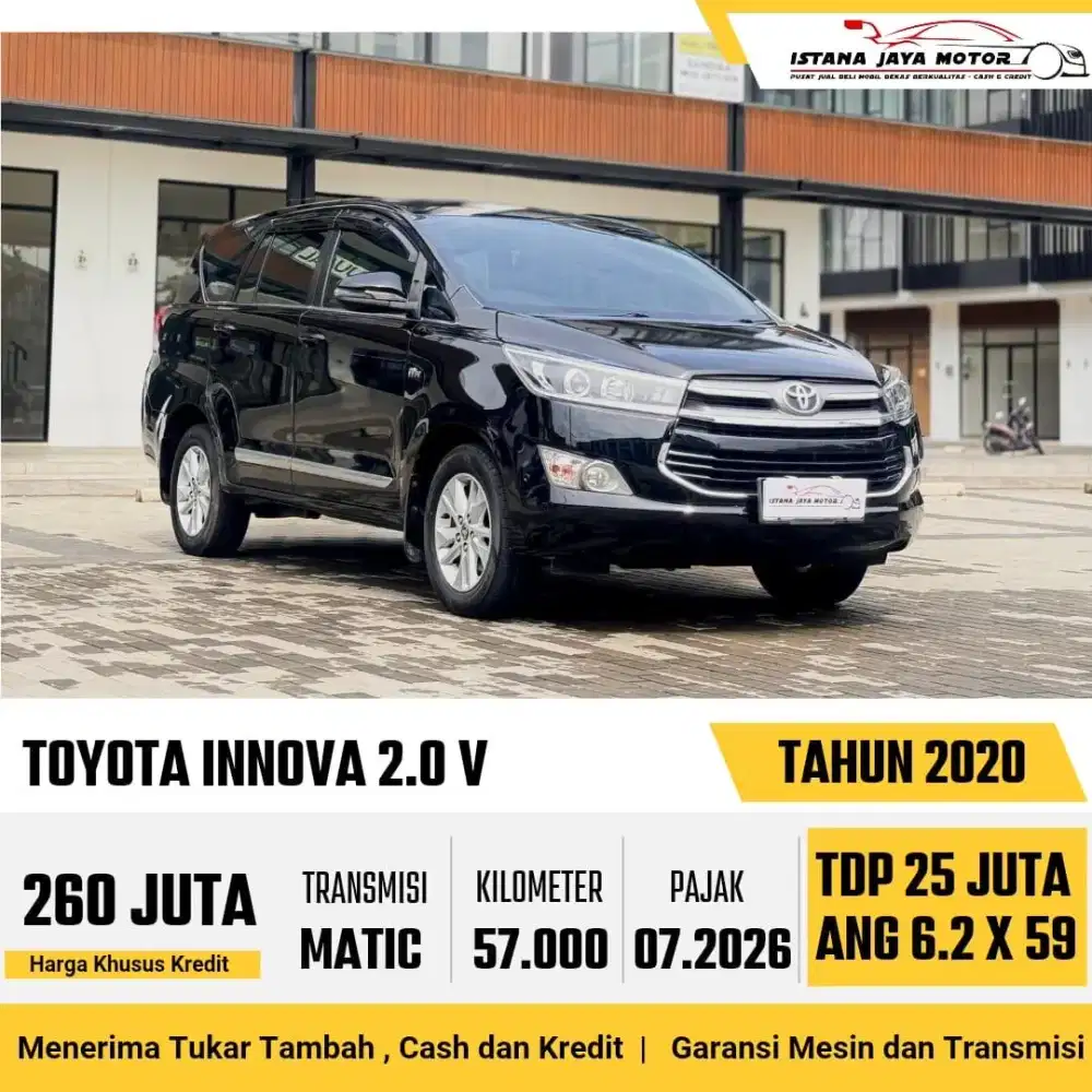 Toyota Kijang Innova 2.0 V AT th 2020 #istana jaya motor