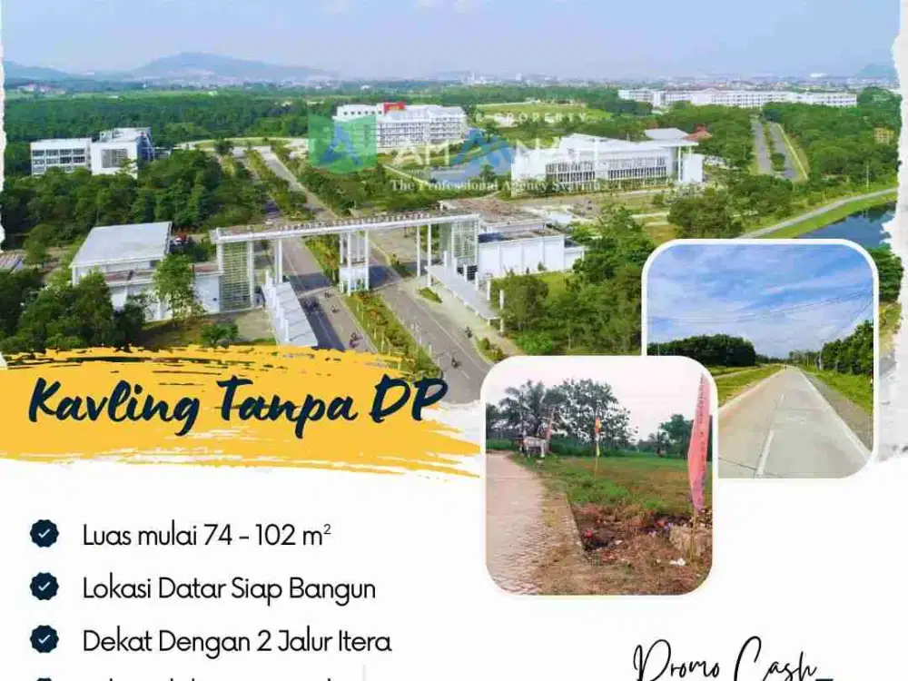 KAVLING DALAM PERUMAHAN MURAH DEKAT KE ITERA DAN KE KOTABARU LAMPUNG