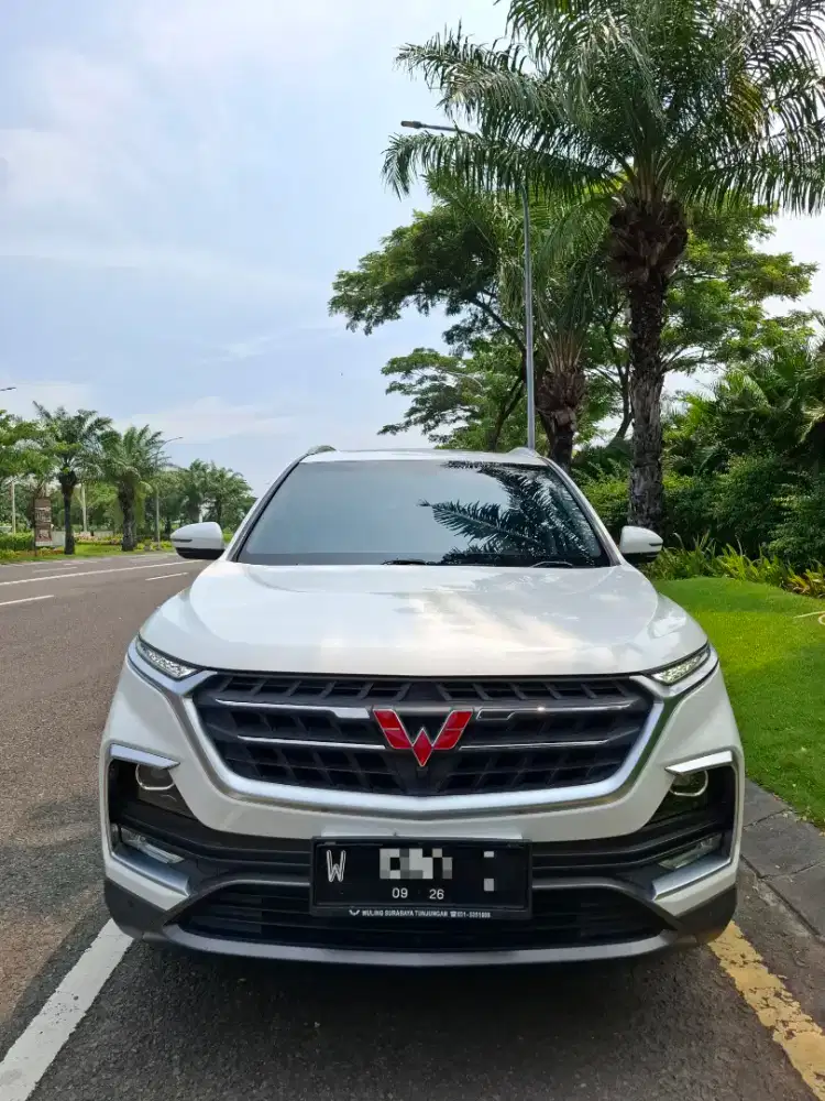Wuling Almaz 1.5 TLux Exclusive 2021 AT Matic Sunroof Putih Panoramic