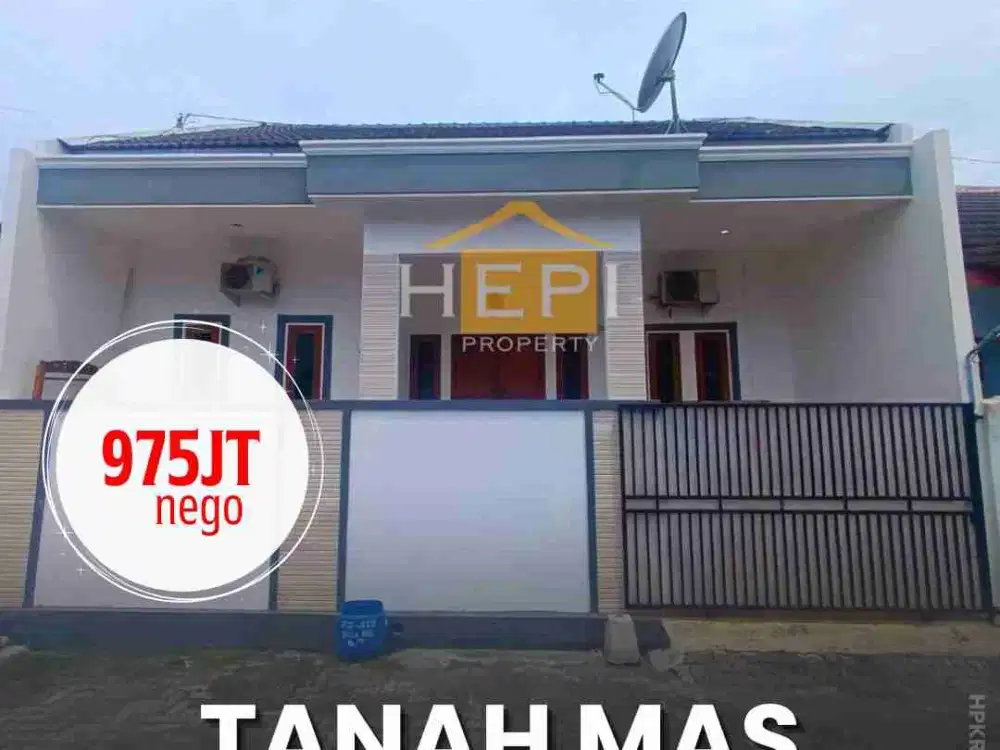 Dijual Rumah Bangunan Baru di Tanah Mas Semarang