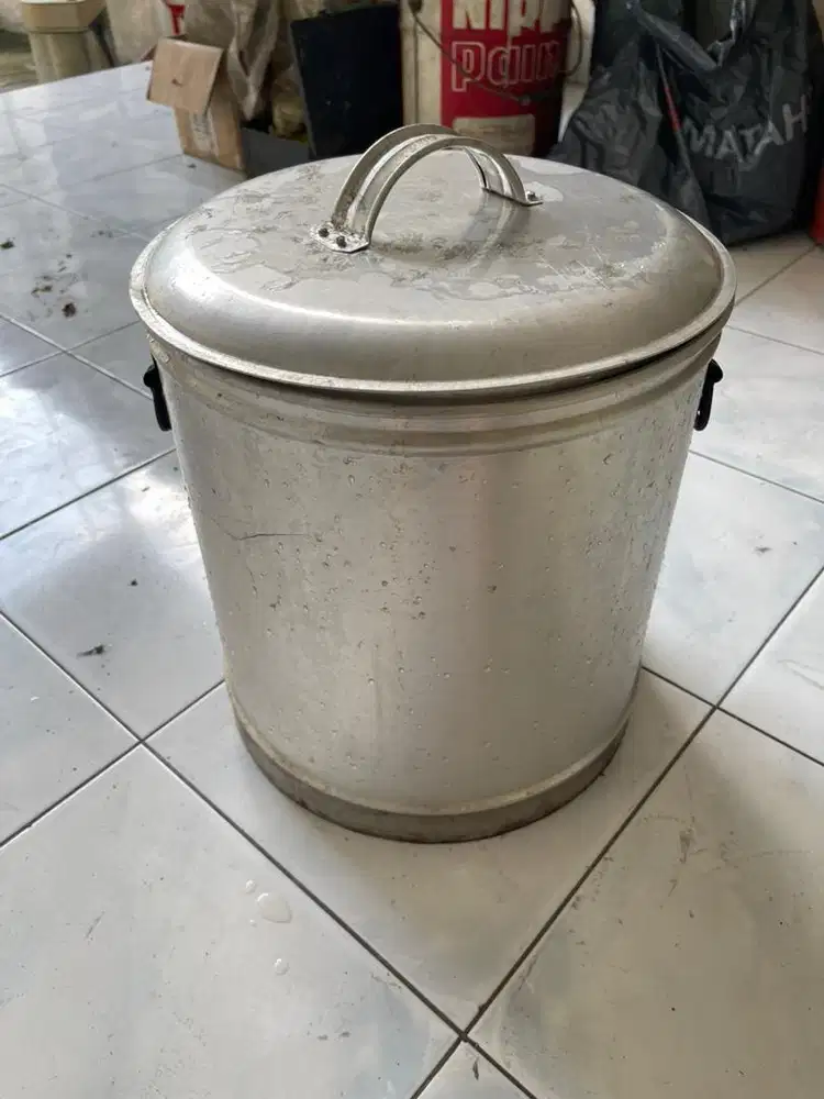 Tong Aluminium Tebal / Panci Dandang (tinggi 40cm)