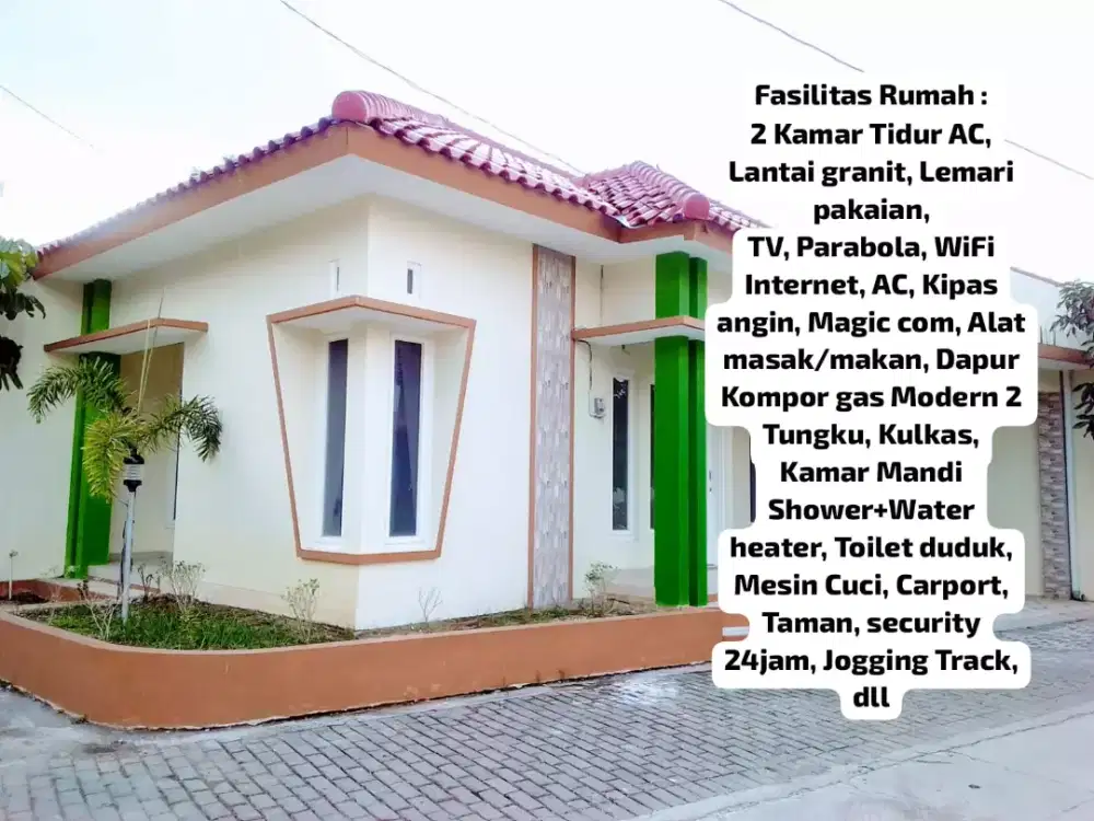 Rumah Kontrakan Sewa Harian/bln/th,dekat kampus,instansi,mall Magelang