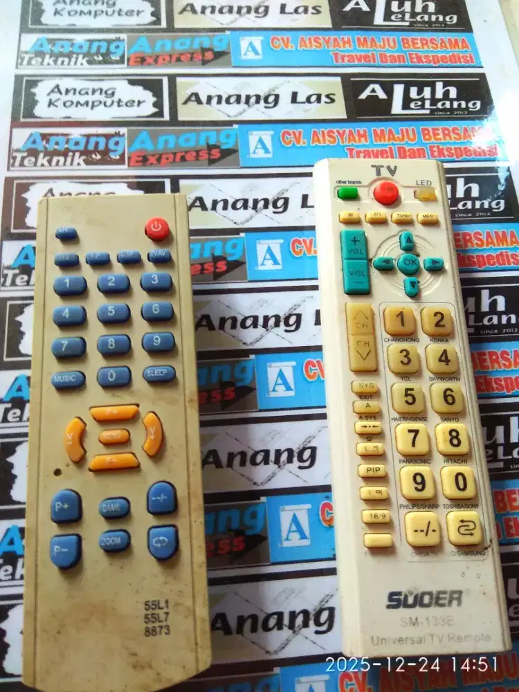 remote remot tv televisi tabung murah mantap