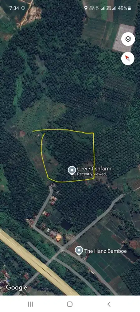 Tanah perkebunan Sawit usia 10tahun+