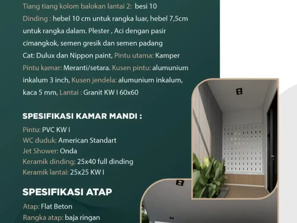 Rumah 2 Lantai di Yasmin Pusat Kota Bogor, Super strategis, Harga Termurah!