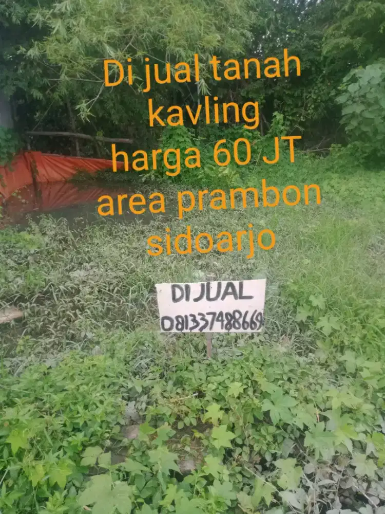 Jual tanah kavling murah