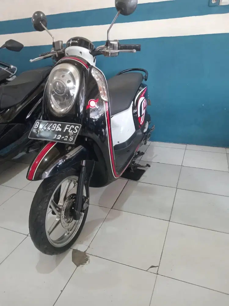 jual cepat honda scoopy fi esp stater alus siap pakai