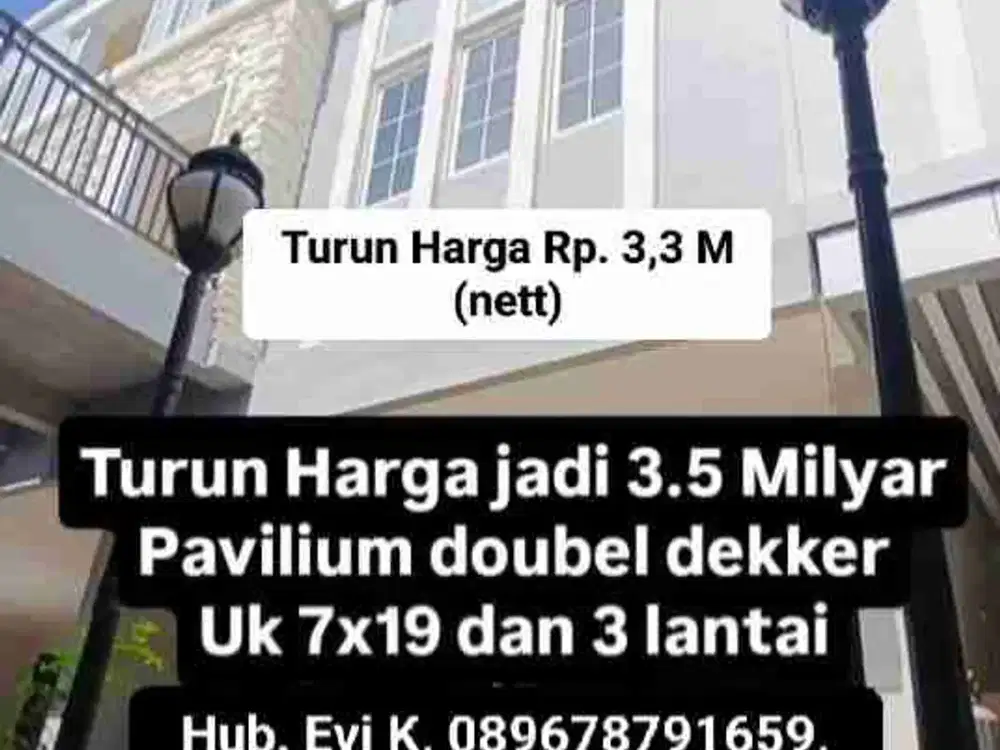 Di Jual Rumah Paviliun, Tanjung Bunga