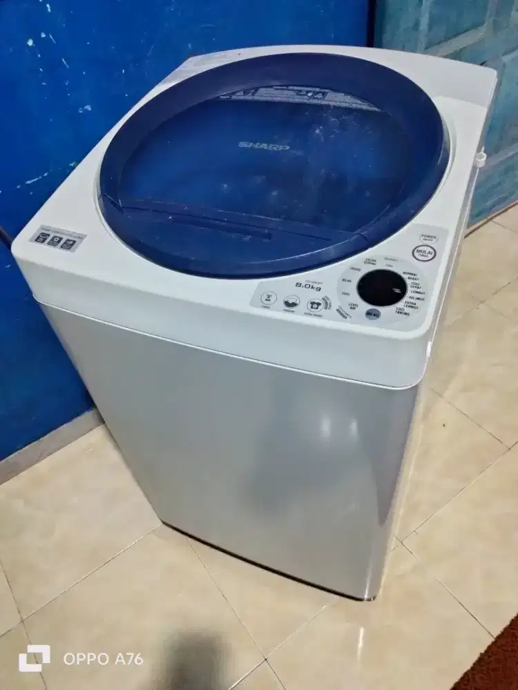 Mesin cuci automatic Sharp kk
