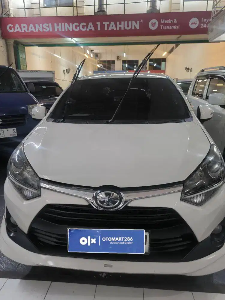 TOYOTA 2020 AGYA G 1.2 MT PUTIH MURAH OTOMART 286 KENJERAN