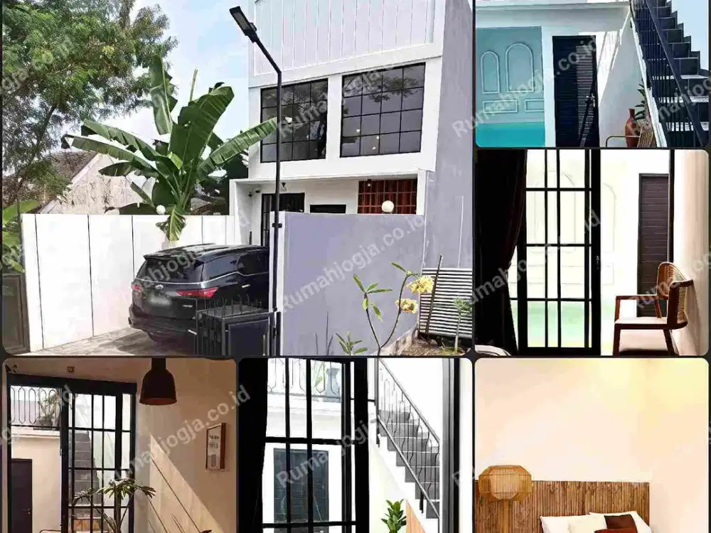 rumah 2 lantai kolam renang jalan damai Kaliurang Km 8