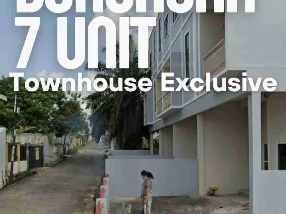jual townhouse borongan murah
