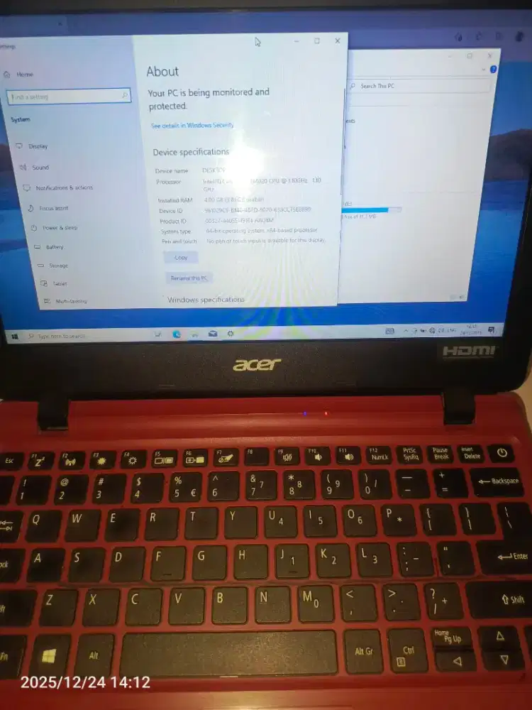 Notebook Acer Aspire 3