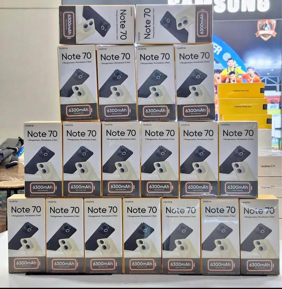 BARU!! REALME NOTE 70 RAM 8/128,8/64 GARANSI RESMI BISA TUKAR TAMBAH