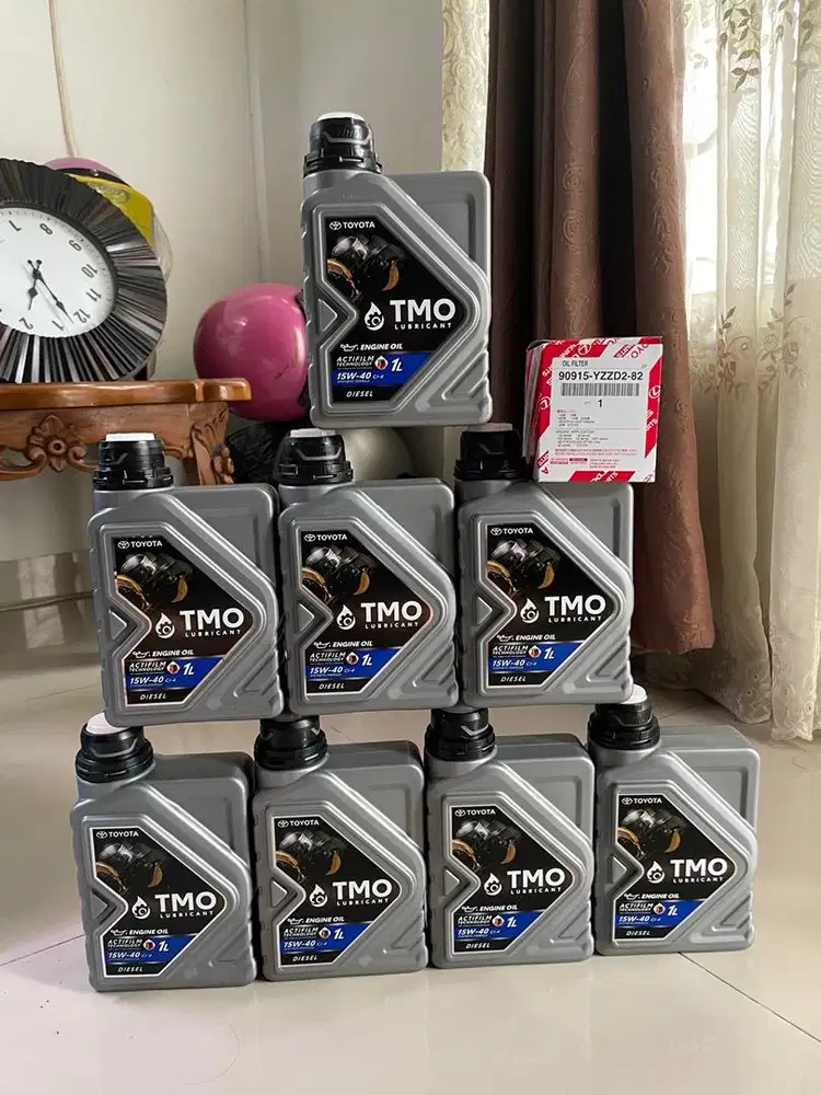 Oli TMO Lubricant & filter asli toyota