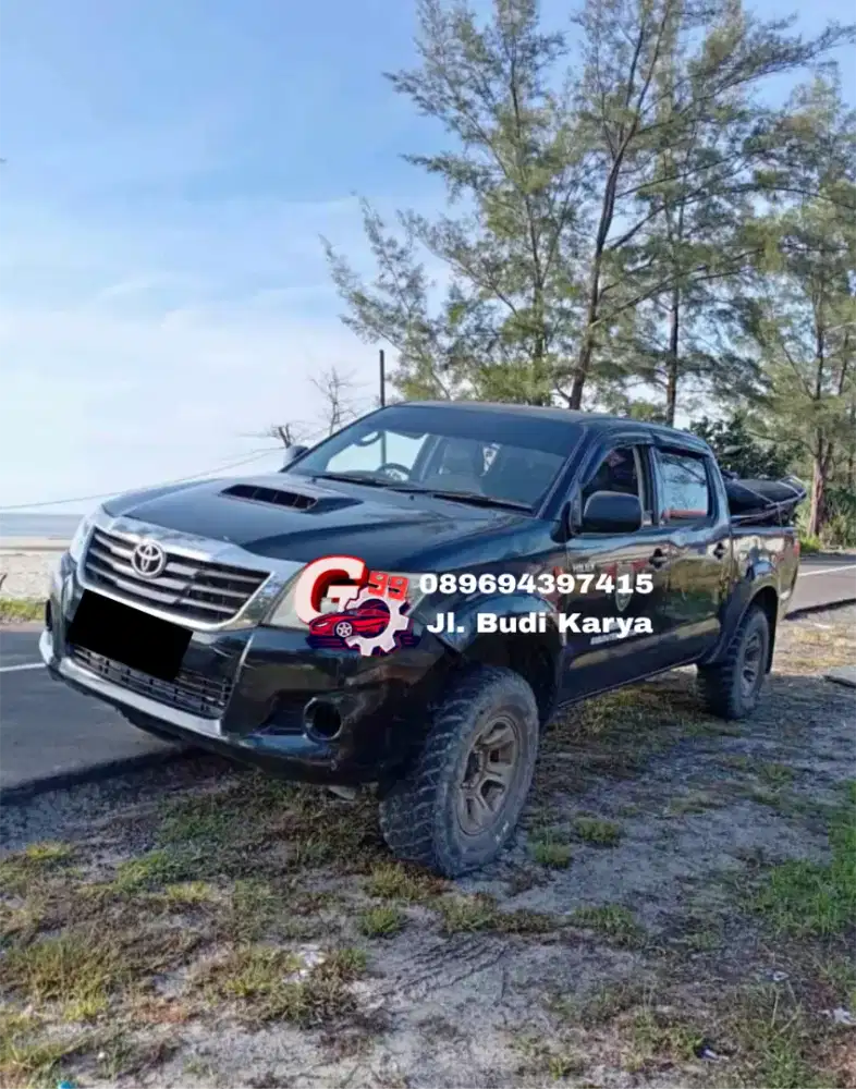 Toyota Hilux DC 2.5 E thn 2015 kode mesin 2KD