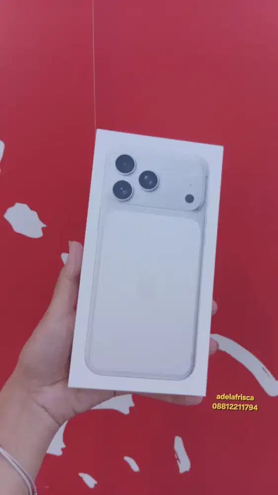 Cash/Kredit iPhone 17 Pro Max Silver