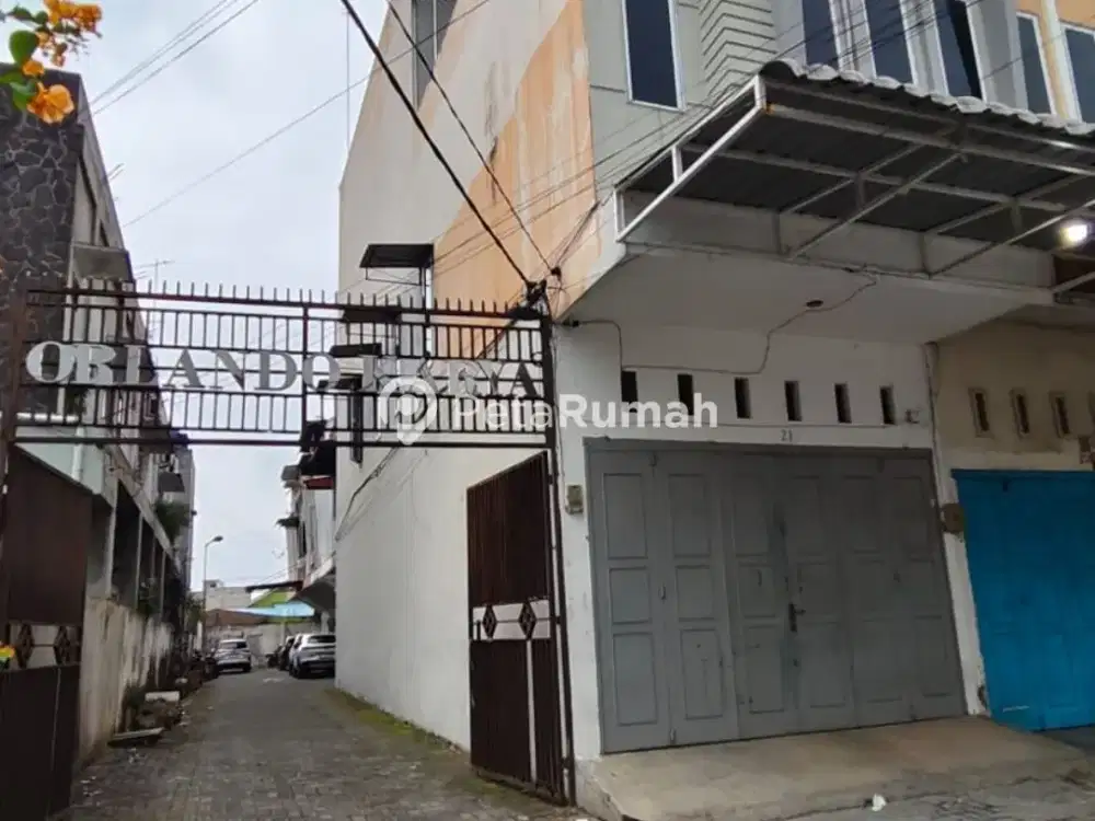 DIJUAL RUMAH JALAN KARYA DAME KOMPLEK ORLANDO KARYA-MEDAN BARAT (mike)