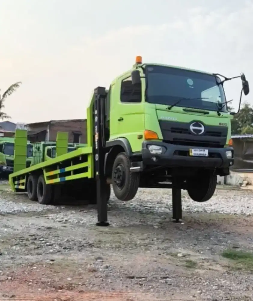 HINO LOHAN FM260JW ASLI LONG SELF LOADER 6X4 TRONTON ISTIMEWA SEKALI