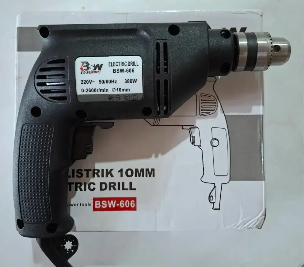 Baru Mesin bor listrik electric drill kayu besi tembok beton