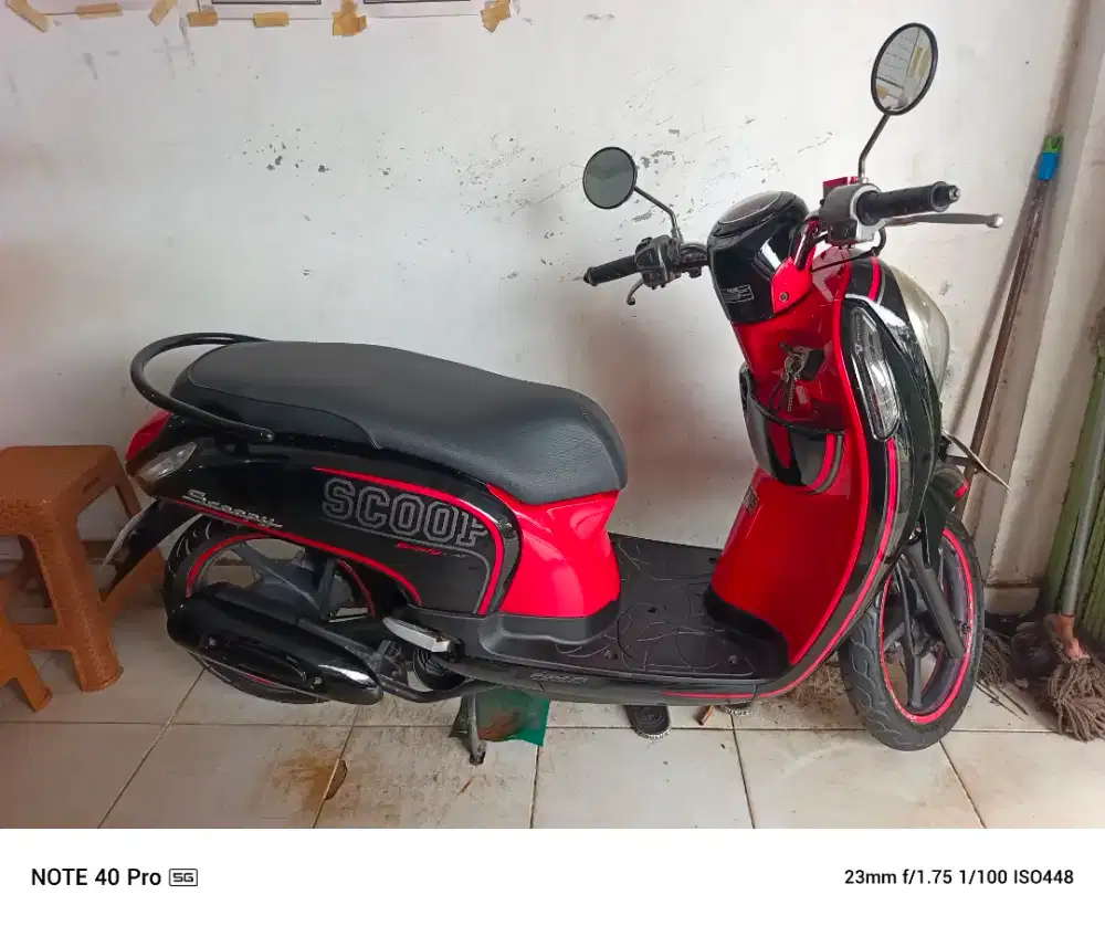 Jual beli scoopy th 2013 seberang warung mas bro hairi motor bjm