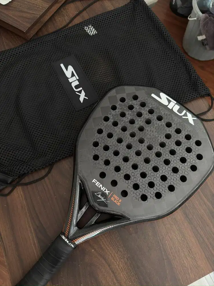 Raket Padel Siux Fenix Pro 5 Black 2025