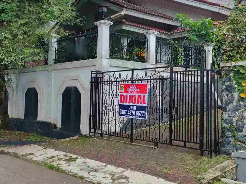 DIJUAL/DISEWAKAN RUMAH BESAR DI JL BELITUNG, BARANANG SIANG, DEKAT DENGAN KEBUN RAYA & MALL BOTANI