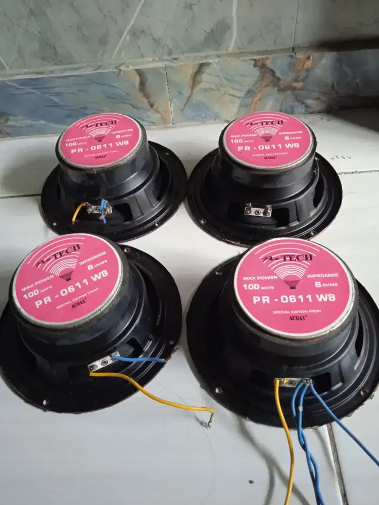 Speaker komponen,pro,,TECH ,PR-0611 W8,normal,