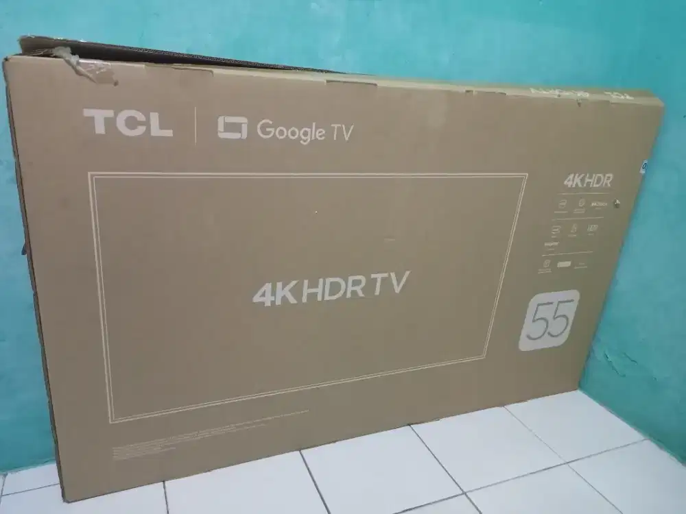 Kardus tv TCL 55 inch