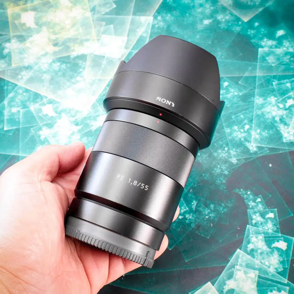 Sony FE 55mm F1.8 ZA Zeiss. Used. Fullset.