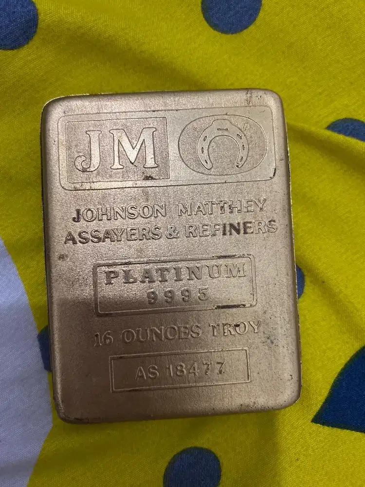 Replika barangan platinum johnson matthey