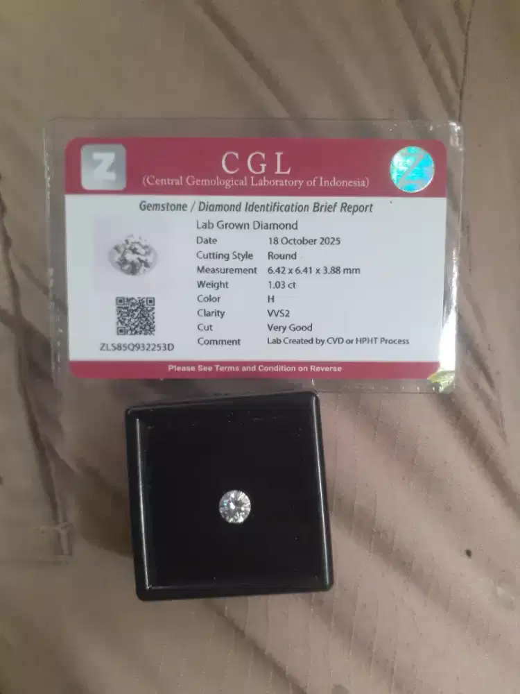 Cvd 1.03 crat lab CGL