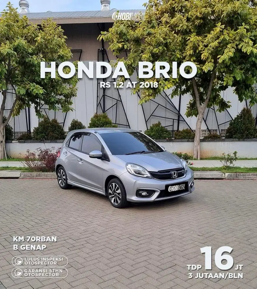 Honda Brio RS 1.2 AT Thn 2018