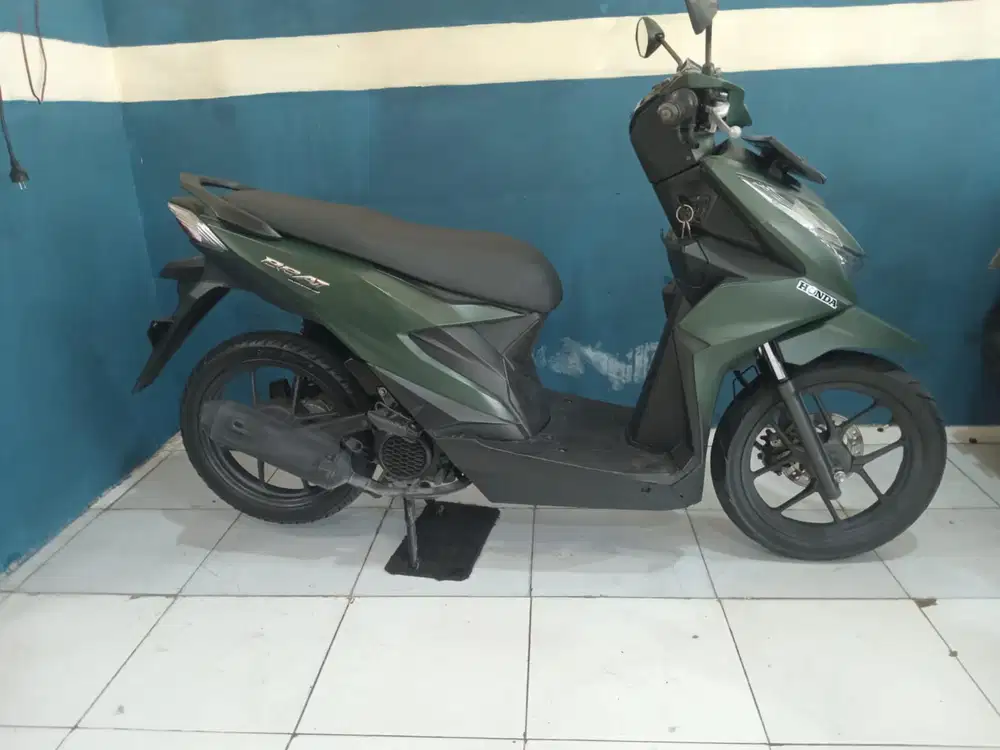 jual cepat honda beat deluxe tipe tertinggi CBS ISS super mewah mulus