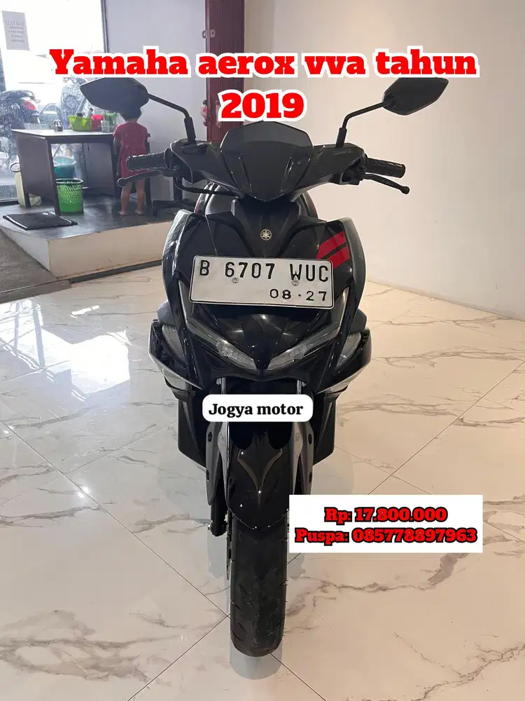 (B Yamaha aerox vva tahun 2019 cash credit