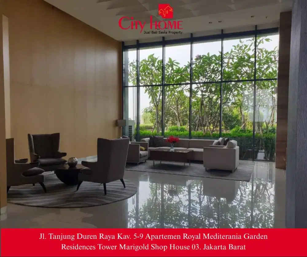 Sewa Apartemen Soho Pancoran Luas 97,04M² - Unfurnished & Strategis