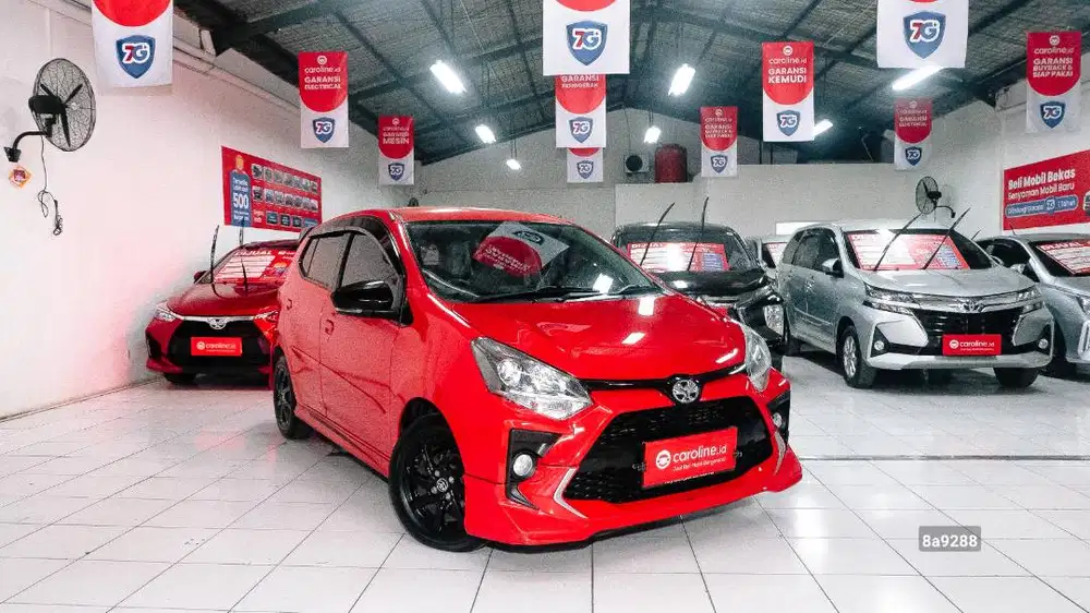 TOYOTA AGYA G 1.2 GR AT 2022 MERAH