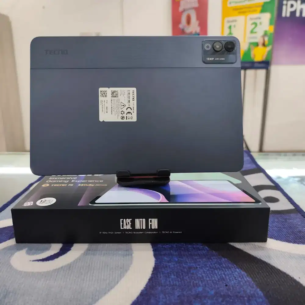 Tecno Megapad 11 inchi 8/256 bisa kartu garansi panjang